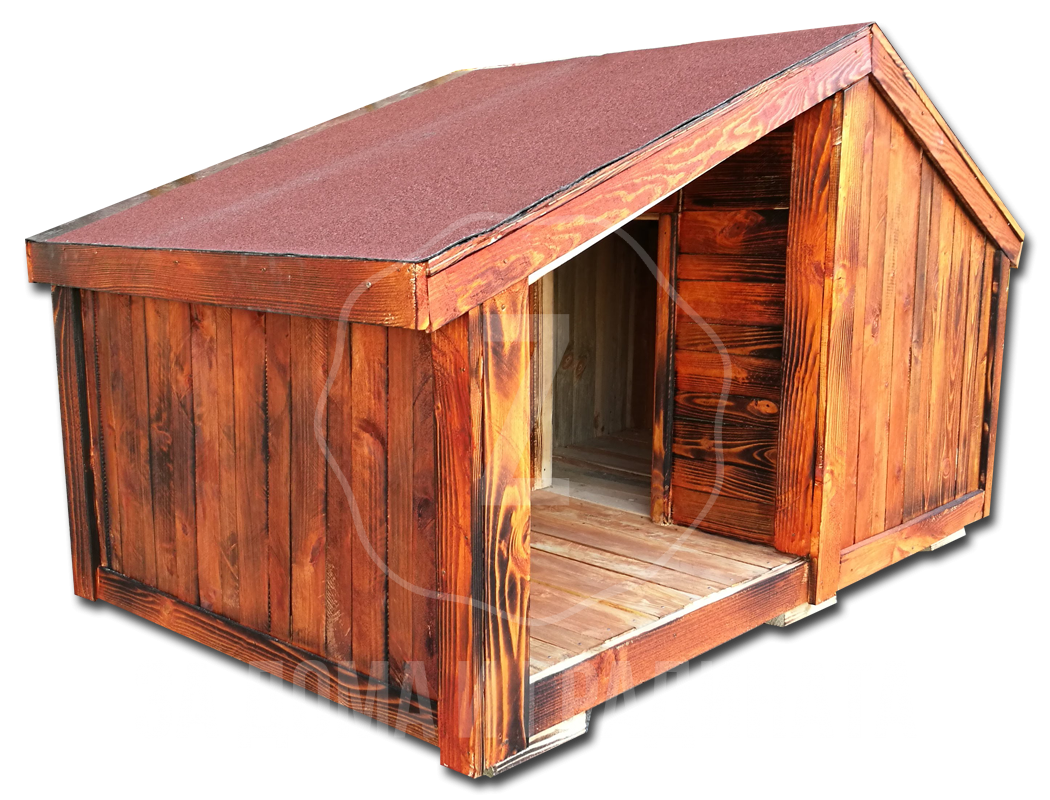 Дървена Къща За Куче С Веранда Рори - Магазин За Дома И Градината